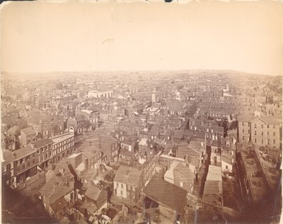 Panorama von Philadelphia vom Sparks Schutzturm, Nordwestansicht, 1870 von American Photographer